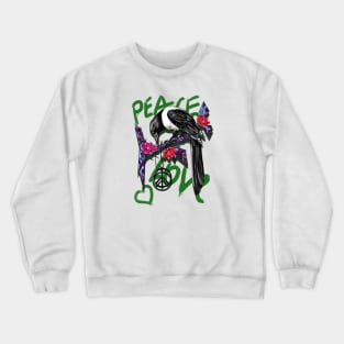 Pacific, love, peace Crewneck Sweatshirt